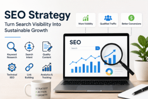 SEO strategy for sustainable search growth