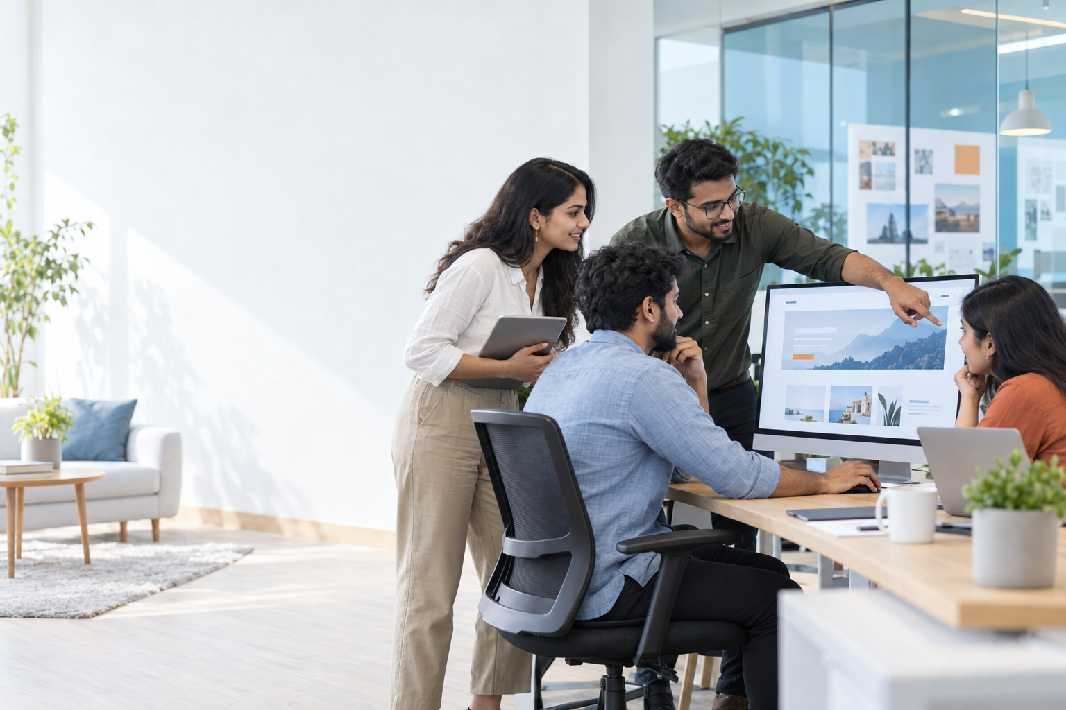 Website design and development team in Pune