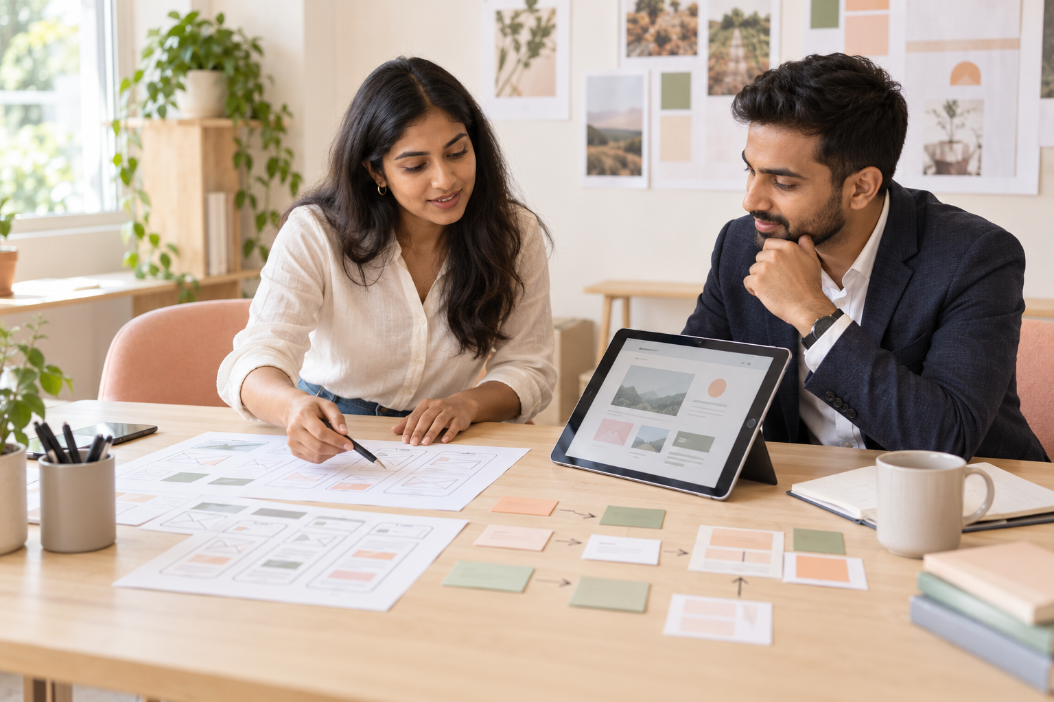 Website strategy and UX planning
