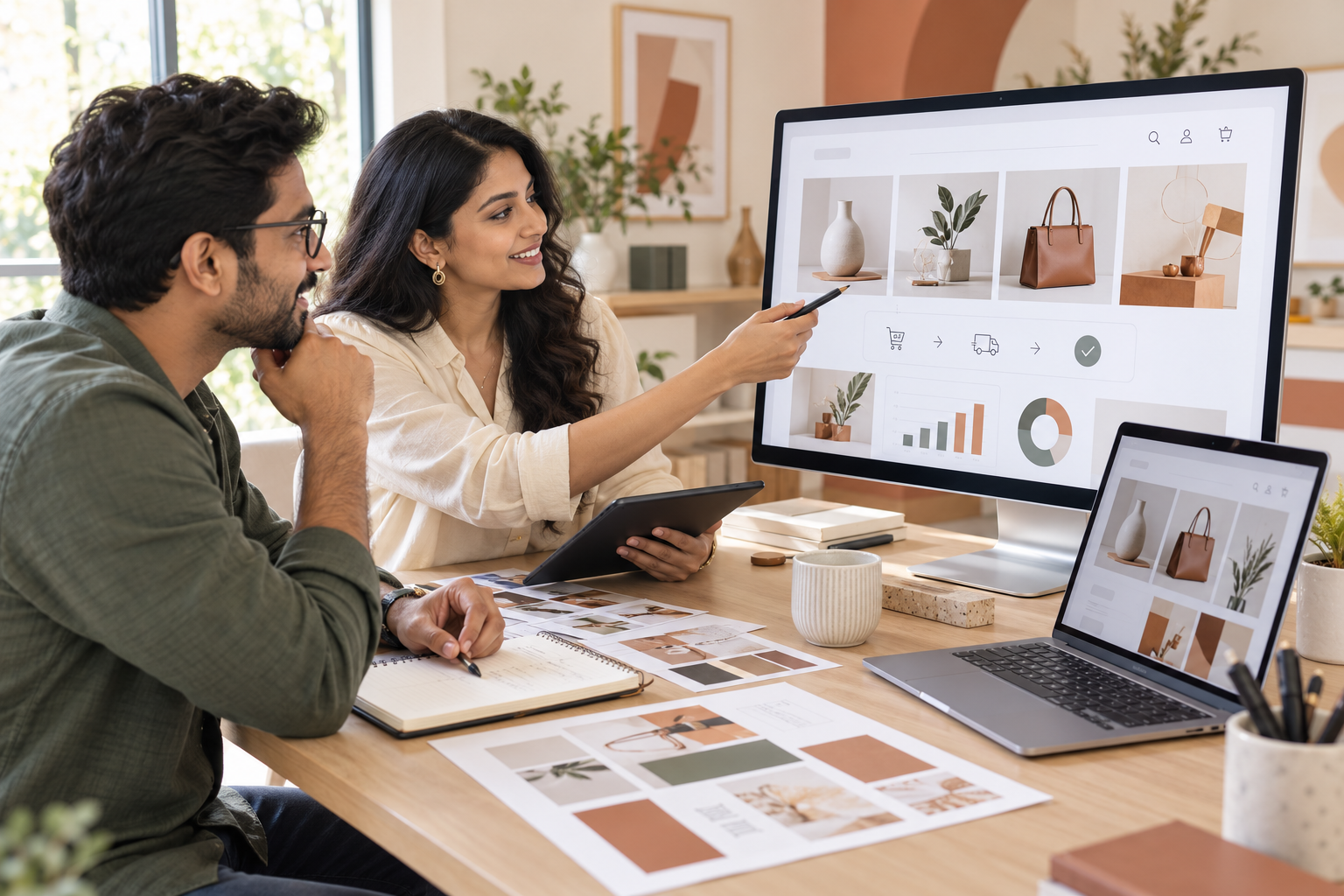 E-commerce website design and conversion optimization