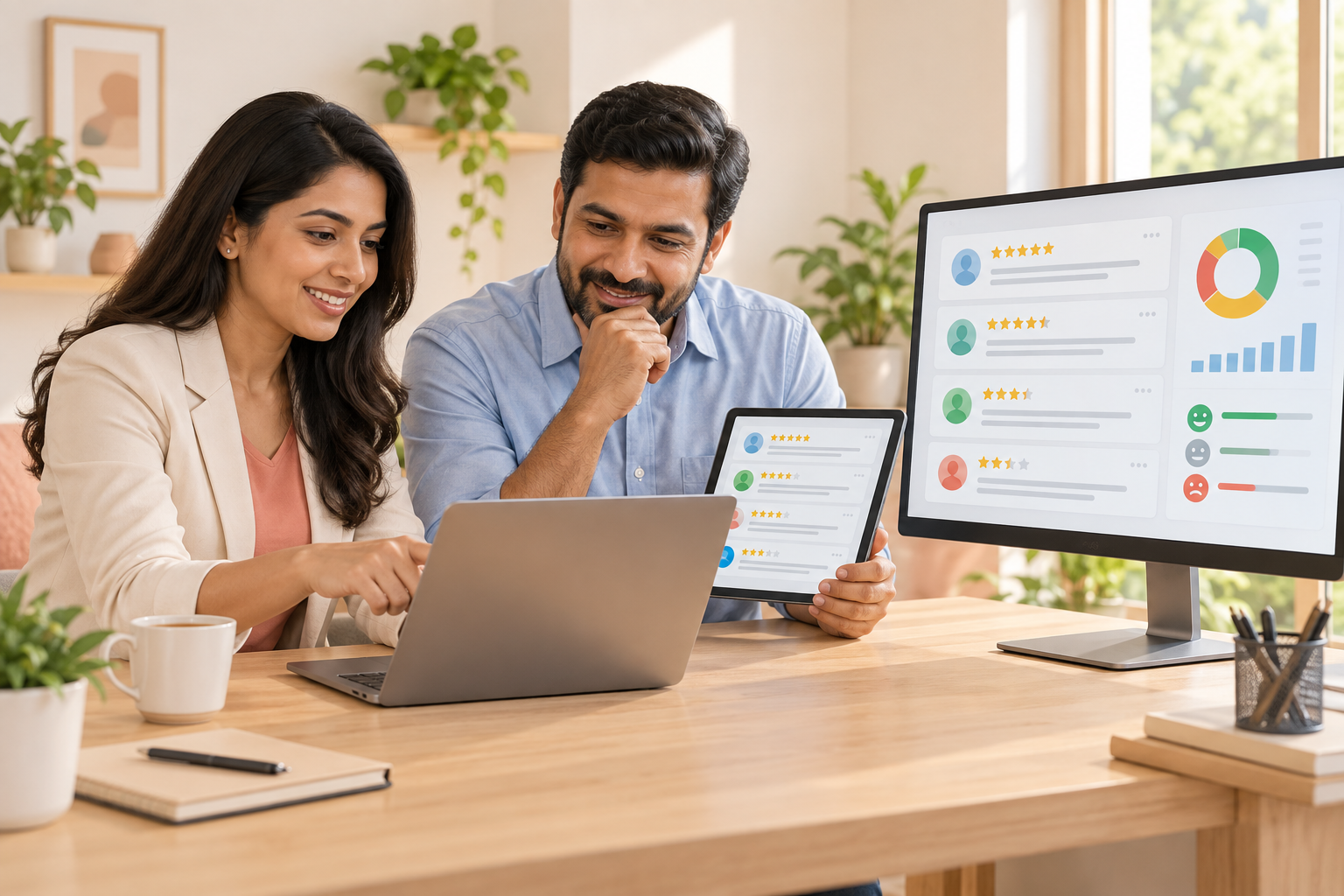 Professional review response and customer care