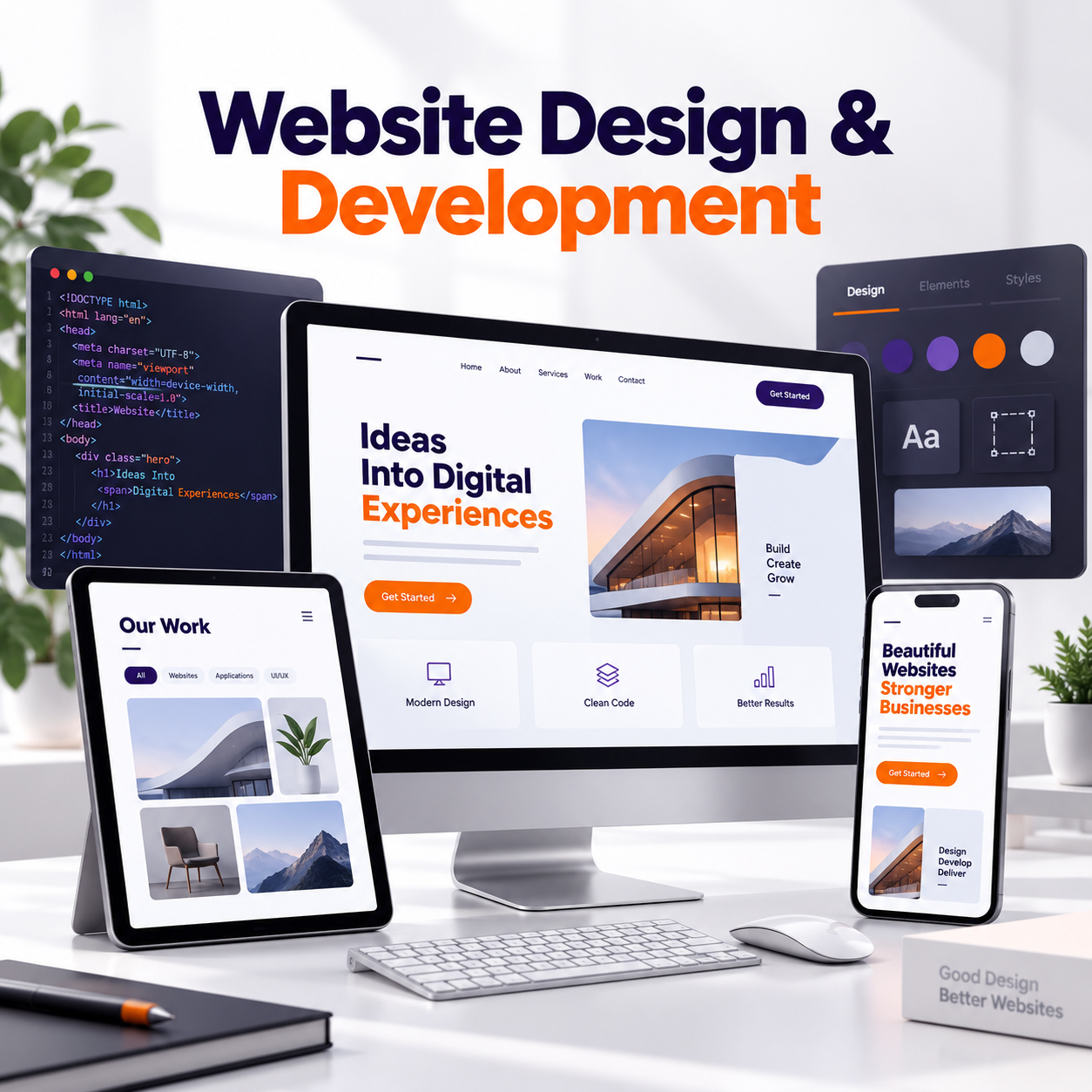 Website Design and Development services