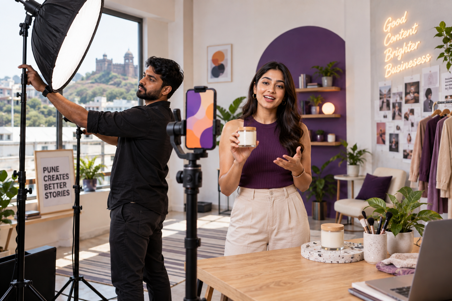 Professional Reels and short video production in Pune